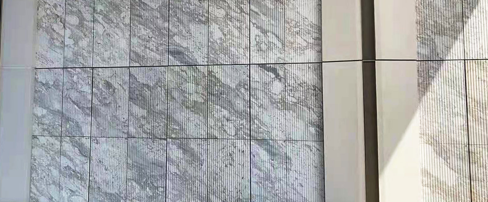 3-D Stone wall panel